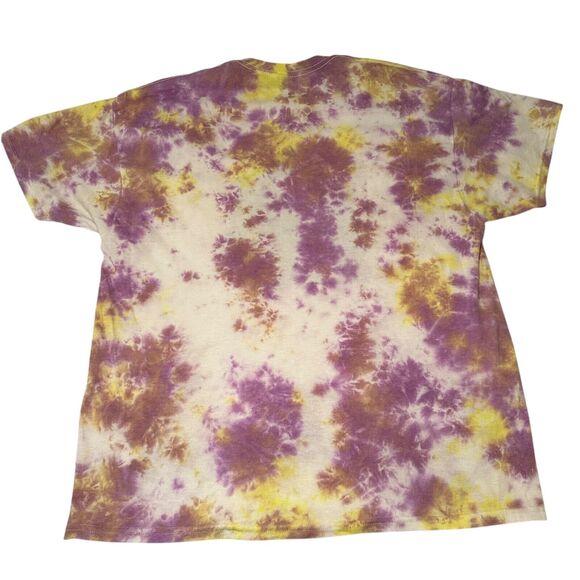 Tie Dye Ouija Board Graphic T-Shirt Men's Size XL Multicolor Mary Jane Cannabis - Picture 3 of 4